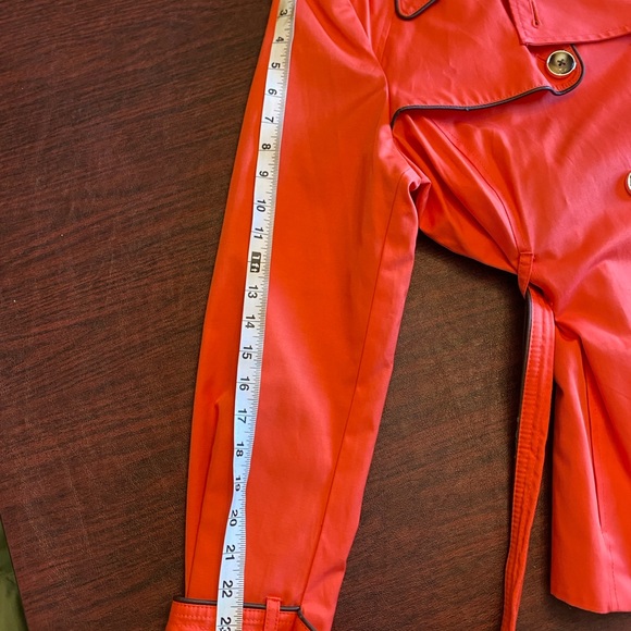 Black Rivet Women's Salmon Double-Breasted Trench Coat - Picture 9 of 9